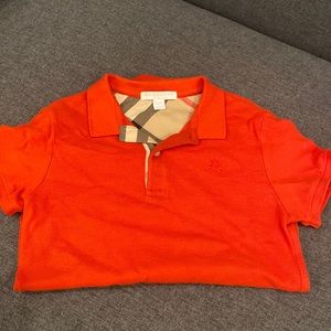 Boys Burberry Polo